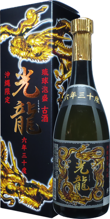 泡盛 古酒 神谷酒造 光龍 6年古酒 30度,720ml×6本セット / 贈り物 