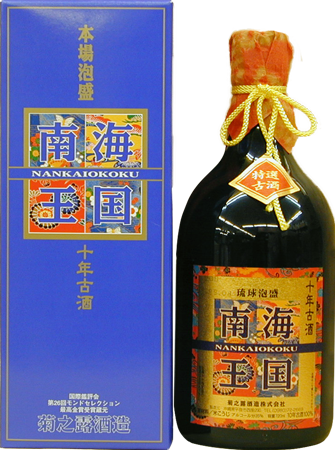 菊之露　南海王国　古酒　３５度　４合瓶