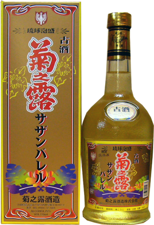 菊之露 サザンバレル　古酒　２５度　４合瓶