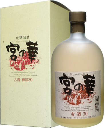 宮の華 樽酒 古酒 ３０度 ４合瓶