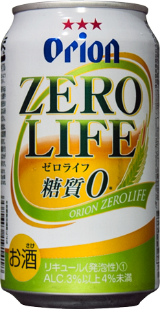 オリオン　ゼロライフ（リキュール類）　３５０ｍｌ　１缶