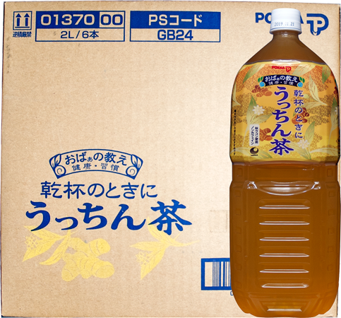<%沖縄ポッカ　うっちん茶　2Ｌ　PET　１ケース（６本入り）%>